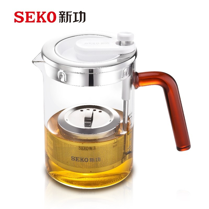 SEKO/新功自动升降飘逸杯新功杯6绿色小青柑泡茶壶花茶杯