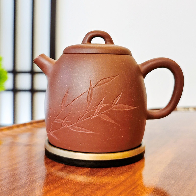 新功茶馆 秦权/底槽清泥宜兴紫砂壶茶壶精品原矿泡茶家用壶