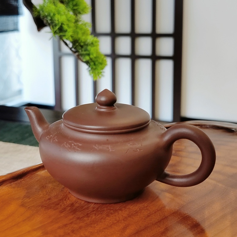 新功茶馆 陈惠红紫砂壶茶壶仿古功夫茶具泡茶器家用手抓壶